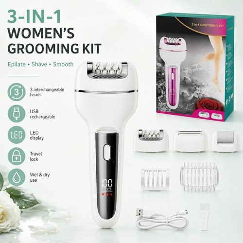 Cordless epilator for women - cordless,