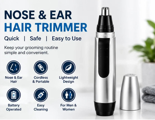 Nose hair trimmer for - nose,