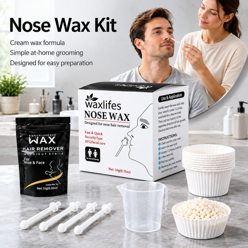 Nose ear hair removal wax - nose,