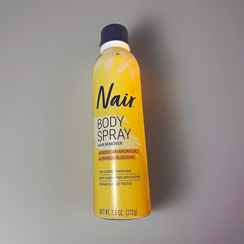 Nair body spray hair remover - body,