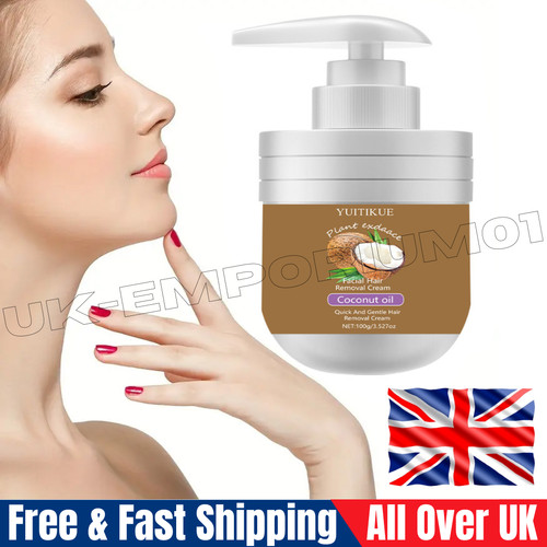 Coconut oil facial hair - oil,
