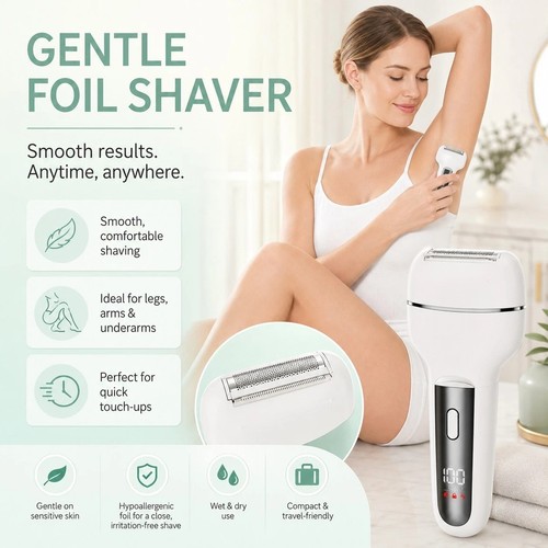 Cordless epilator for - cordless, women