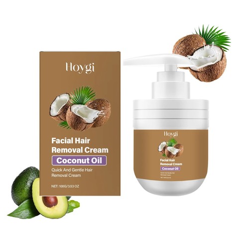 Coconut oil facial hair - facial,