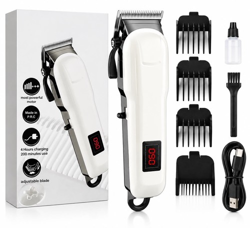 Cordless hair clippers - clippers, men