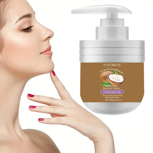 Coconut oil facial hair - oil,